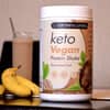 Floating capsules from the collection of vegan vitamins and supplements showcasing their natural design and quality