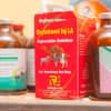Floating capsules from the collection of vegan vitamins and supplements showcasing their natural design and quality