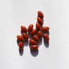 Floating capsules from the collection of vegan vitamins and supplements showcasing their natural design and quality