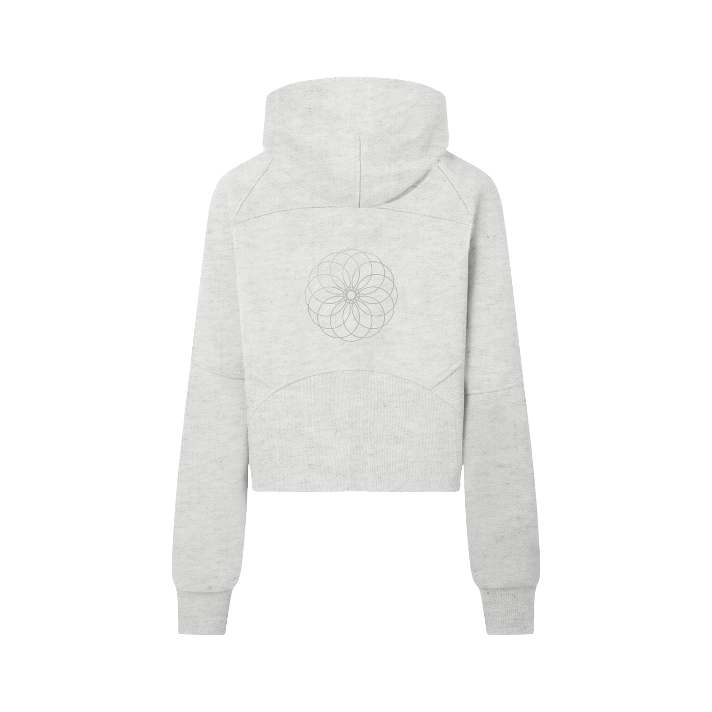 Cropped Half-Zip Hoodie