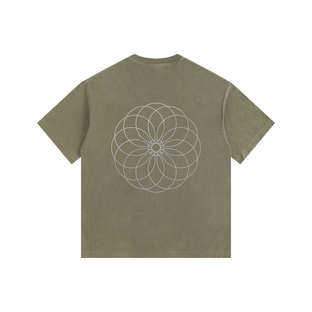Vintage Washed Oversized Cotton T-Shirt