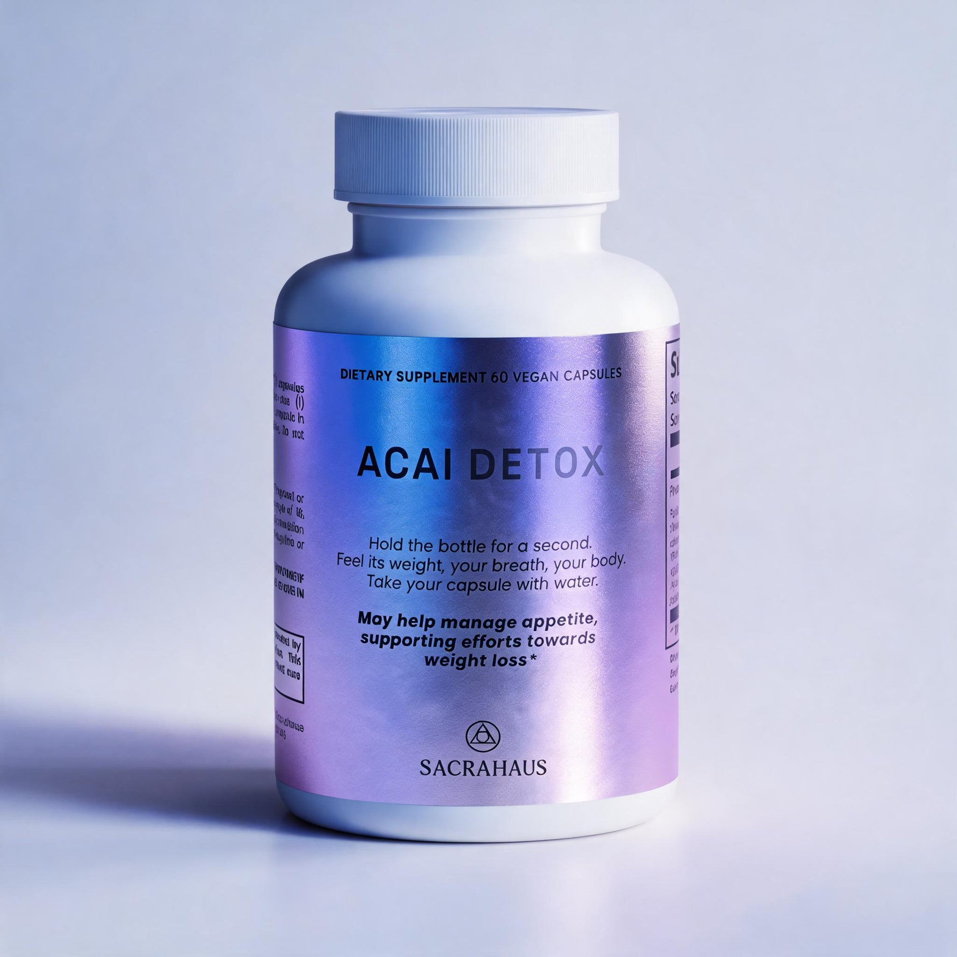 SACRAHAUS Acai Detox Supplement for Digestive Support