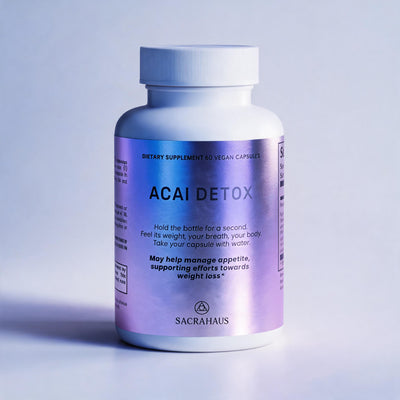 SACRAHAUS Acai Detox Supplement for Digestive Support