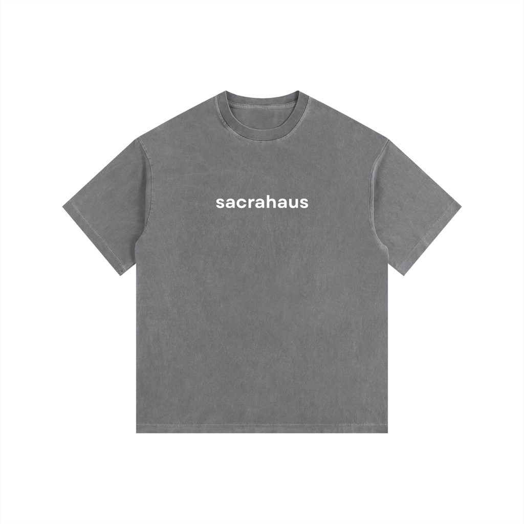 Vintage Washed Oversized Cotton T-Shirt