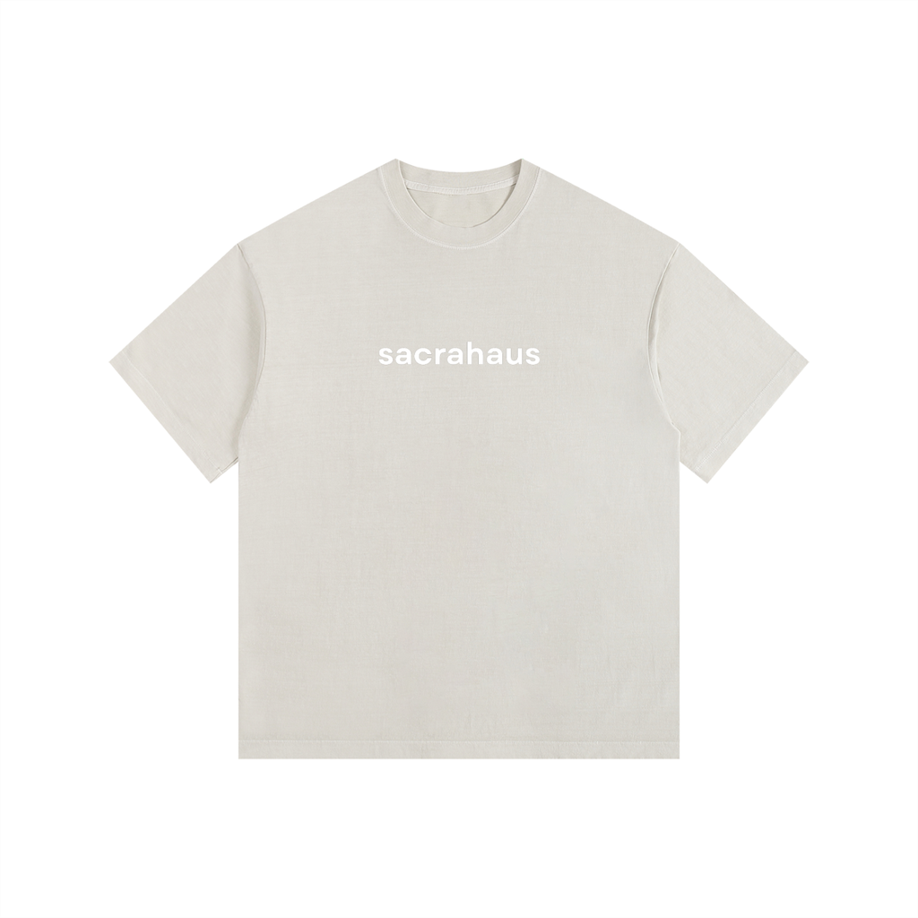 Vintage Washed Oversized Cotton T-Shirt