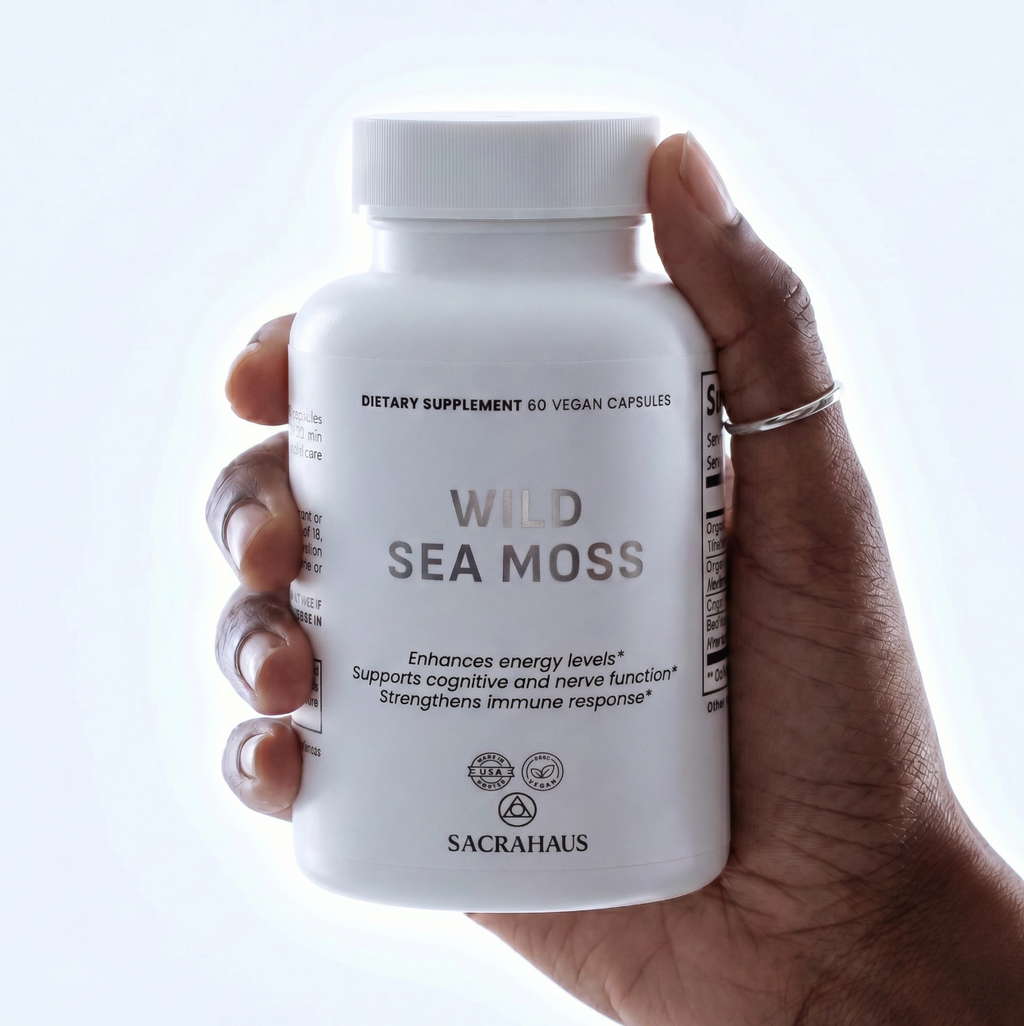 SACRAHAUS Wild Sea Moss Vegan Capsules