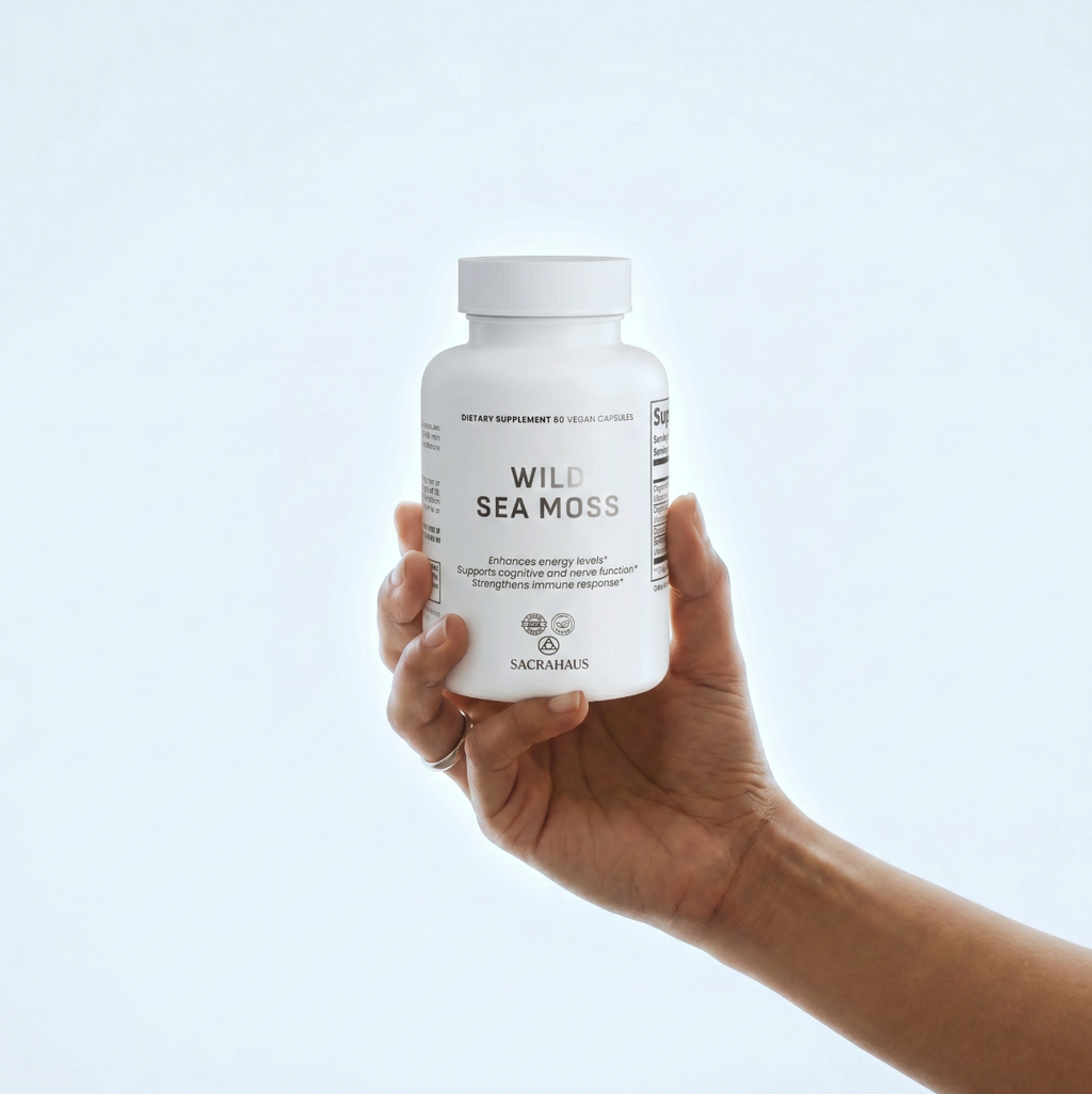 SACRAHAUS Wild Sea Moss Vegan Capsules