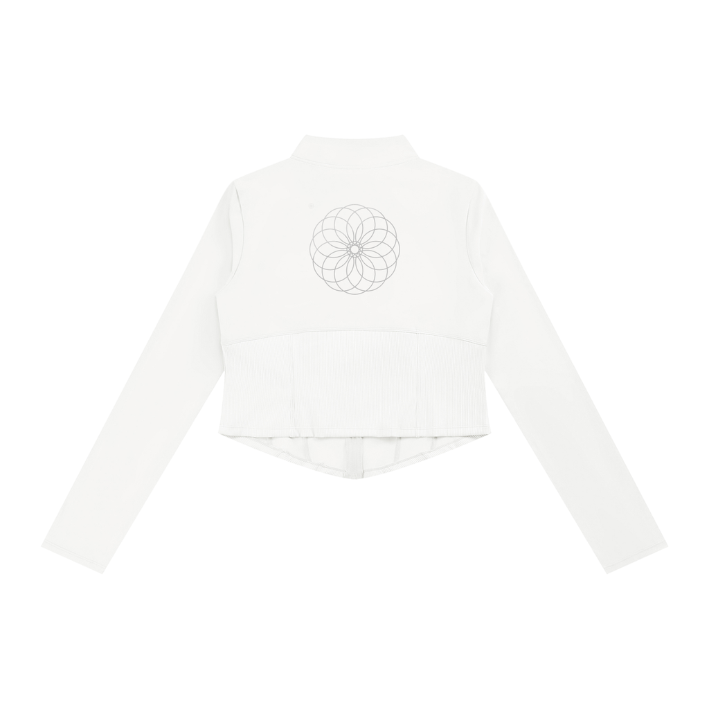 Women's Slim Fit Full-Zip Yoga Jacket
