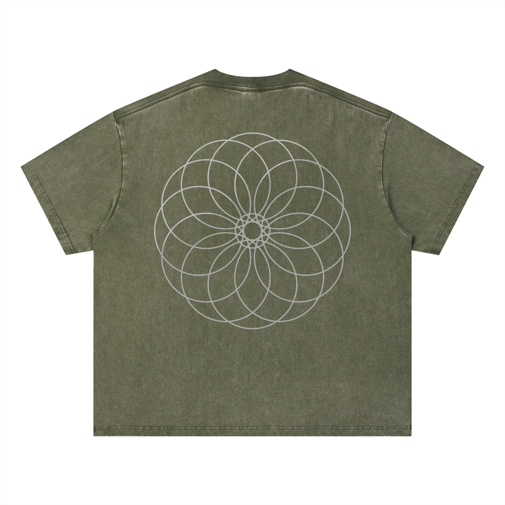 Unisex Vintage Wash Boxy T-Shirt