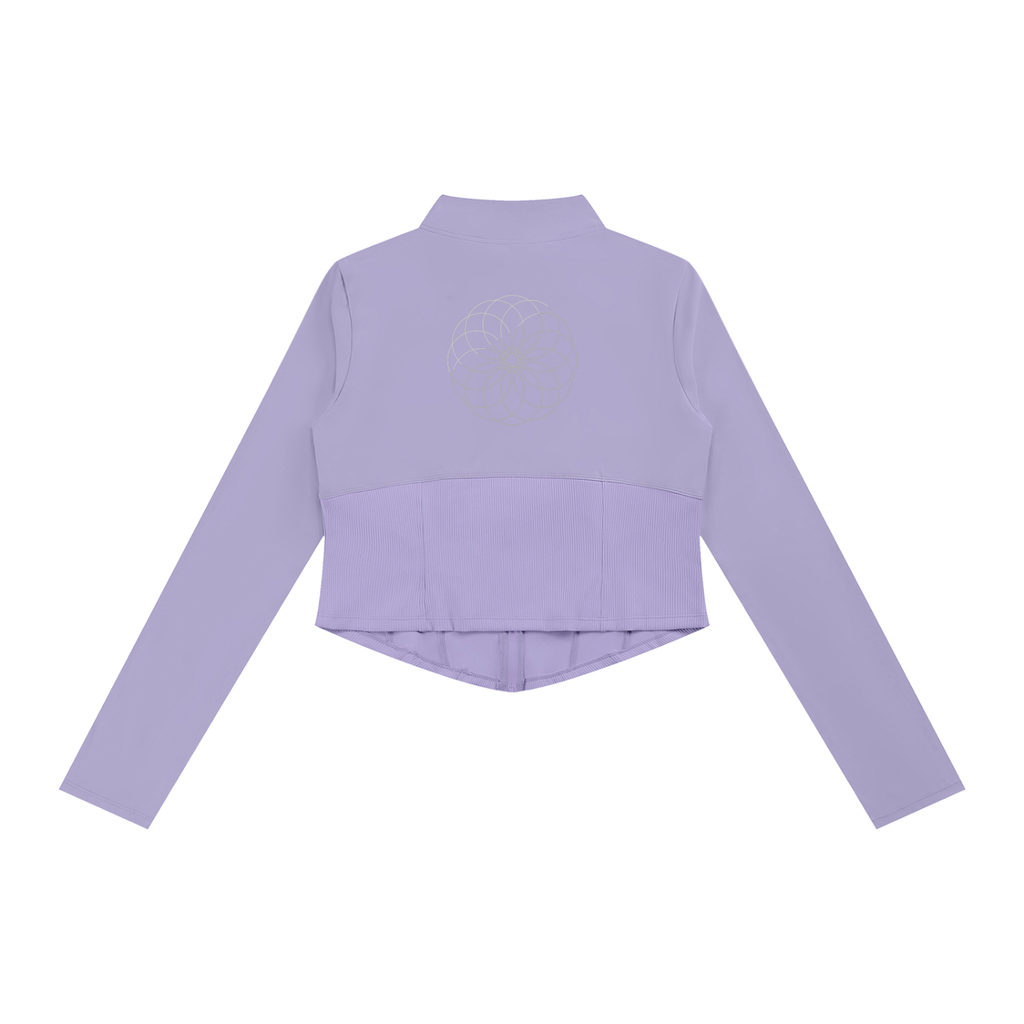 Women's Slim Fit Full-Zip Yoga Jacket