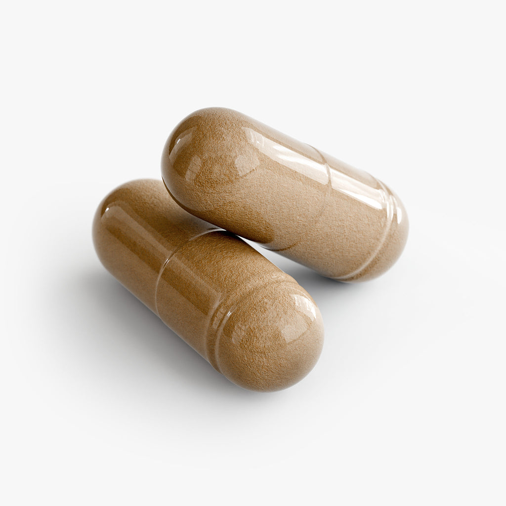 SACRAHAUS vegan liver support supplement capsules in brown for digestive health