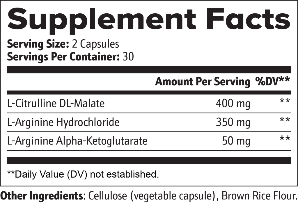 SACRAHAUS vegan nitric oxide supplement capsules with L-Citrulline and L-Arginine for post-workout recovery